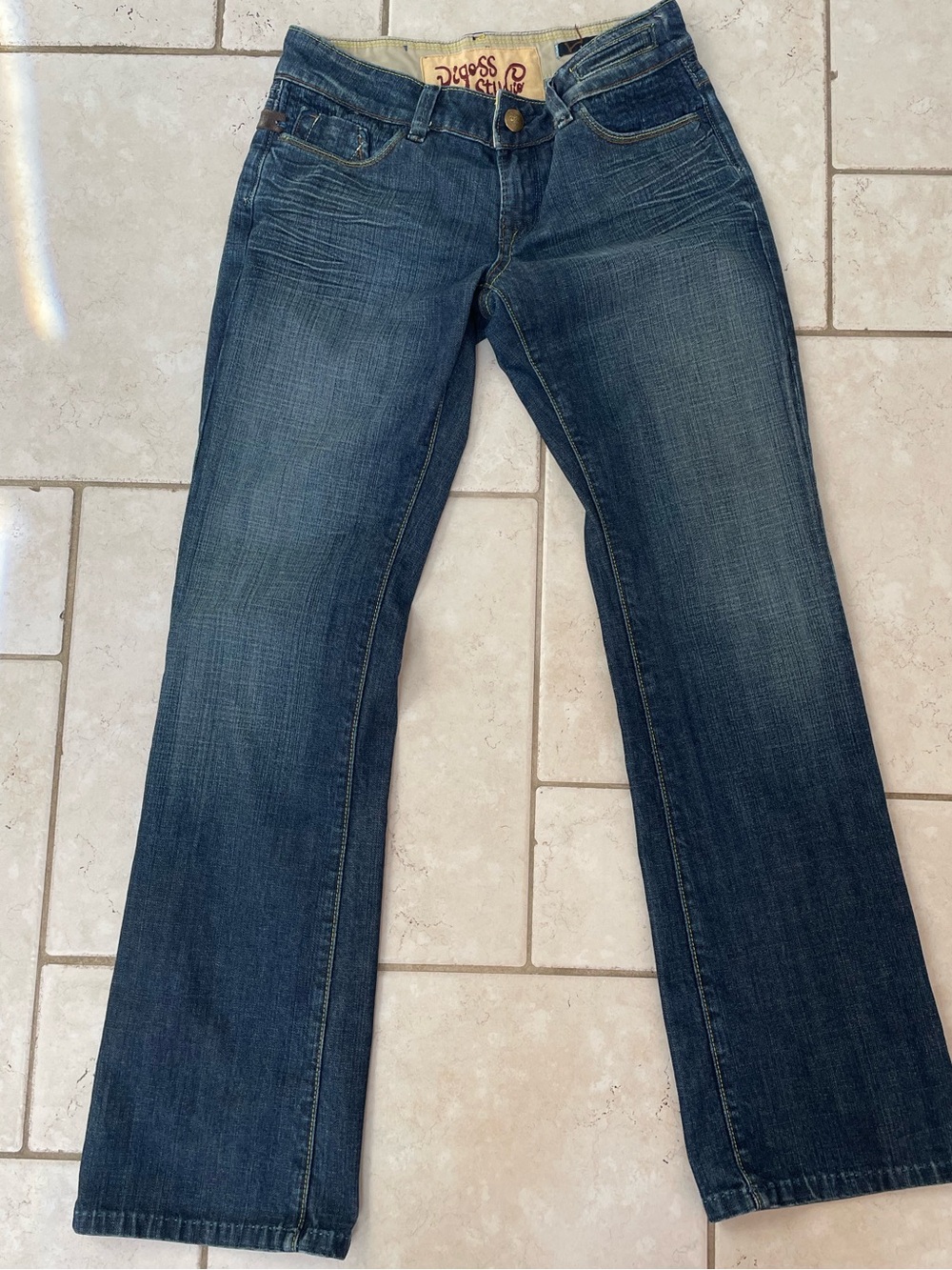 Vintage Y2K Vigoss Studio Low Rise Bootcut Jeans Made in USA Size 30